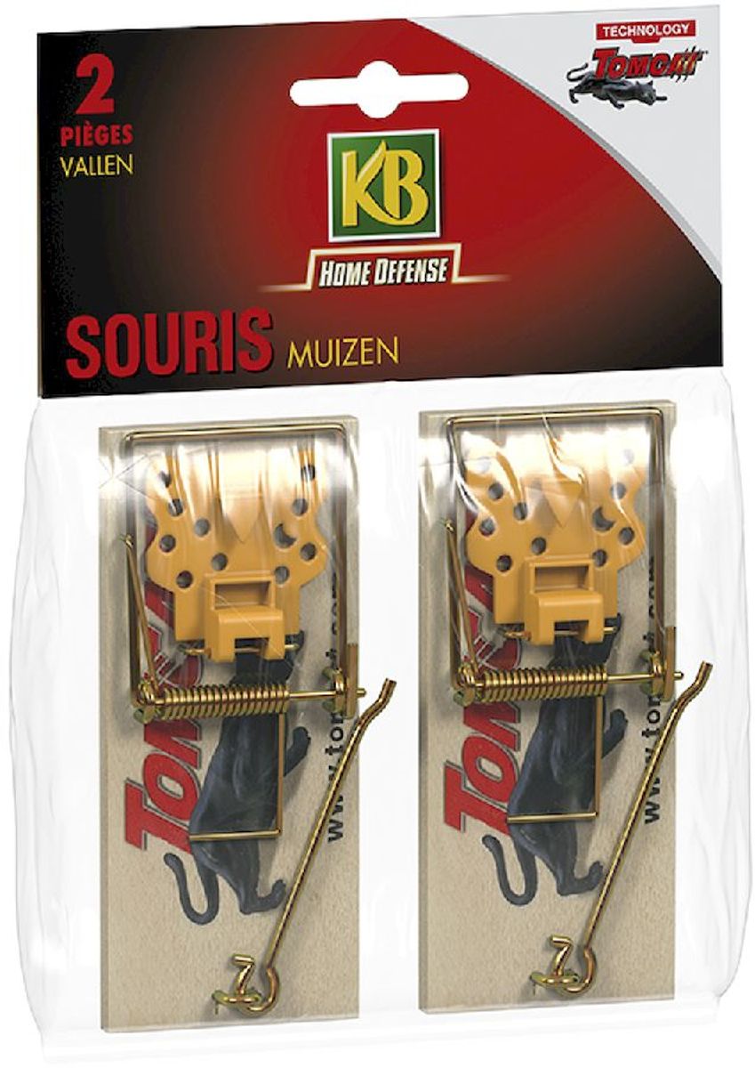 KB Home Defense Muizenval Classic - 2 stuks, zijaanzicht
