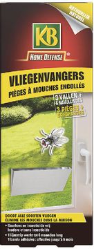 KB Home Defense Vliegenvangers - 3 vallen + 6 navullingen