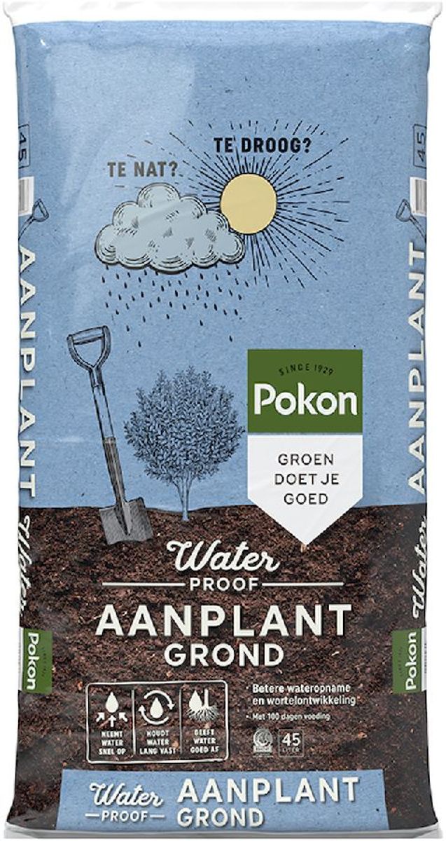 Pokon Waterproof Aanplantgrond - 45 liter