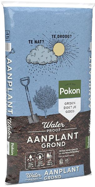 Pokon Waterproof Aanplantgrond - 45 liter, zijaanzicht