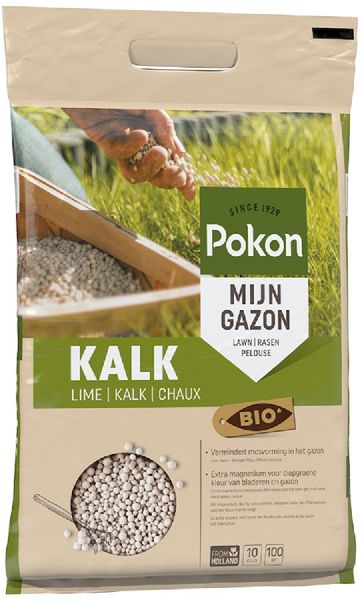 Pokon Bio Kalk - 10 kg, zijaanzicht