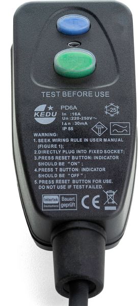 SP-450A zwembadpomp 5m³ - switch