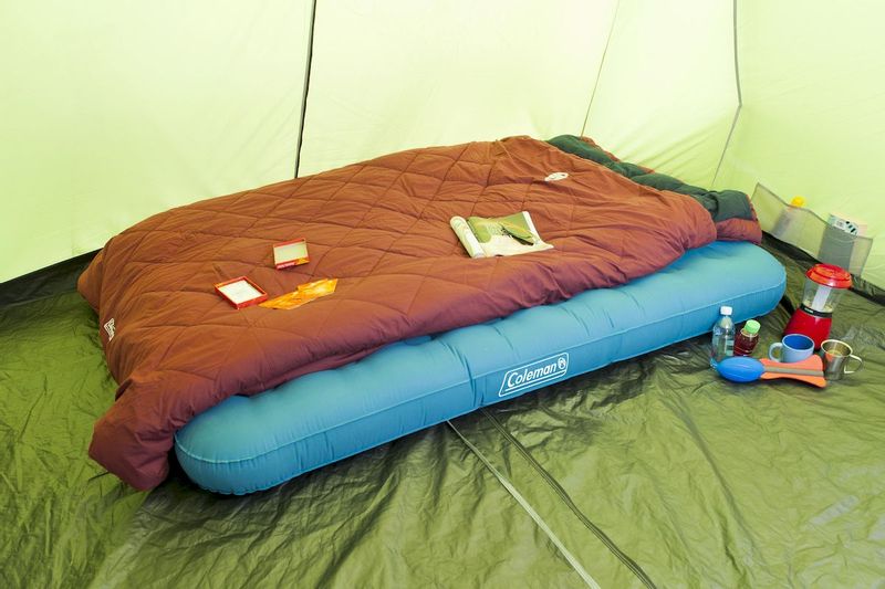 Extra Durable Airbed Double in de tent