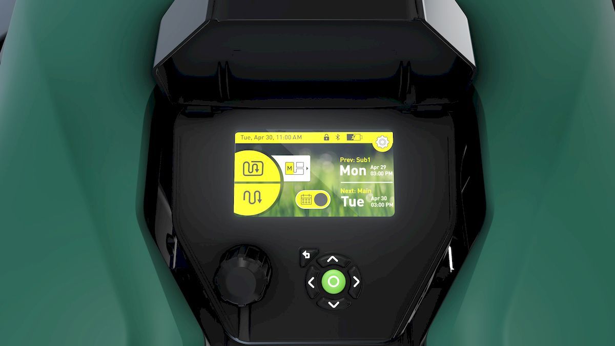 Robomow RK1000 robotmaaier display
