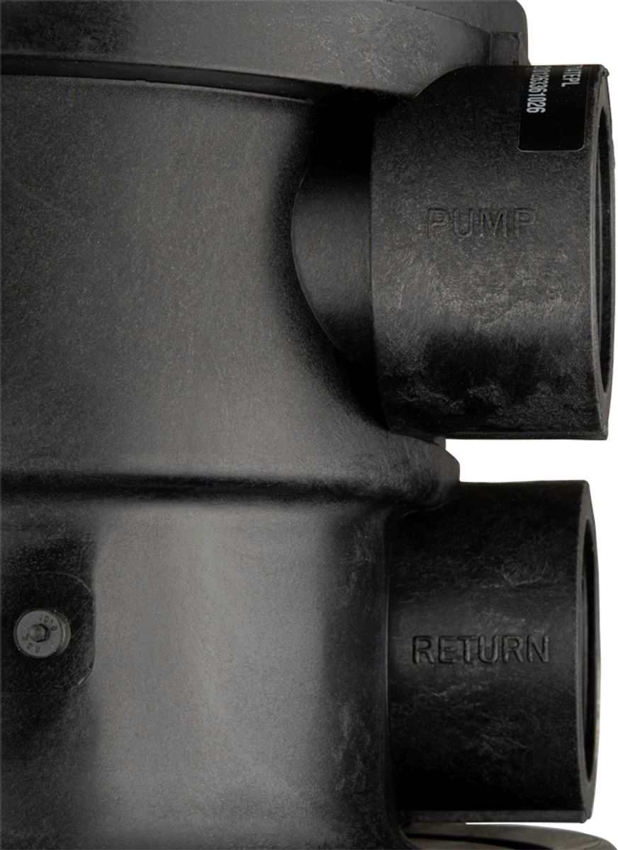 Hayward Powerline top mount zandfilter 6m³ - koppelingen