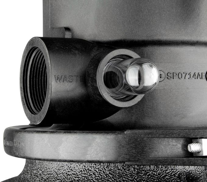 Hayward Powerline top mount zandfilter 6m³ - koppelingen