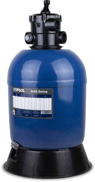 Kripsol Artik Classic top mount zandfilter 16m³
