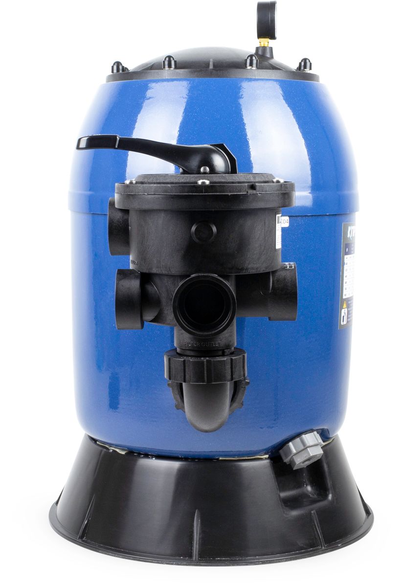 Kripsol Artik Classic side mount zandfilter 6,5m³ - zijkant
