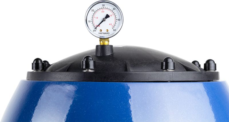 Kripsol Artik Classic side mount zandfilter 10,5m³ - drukmeter