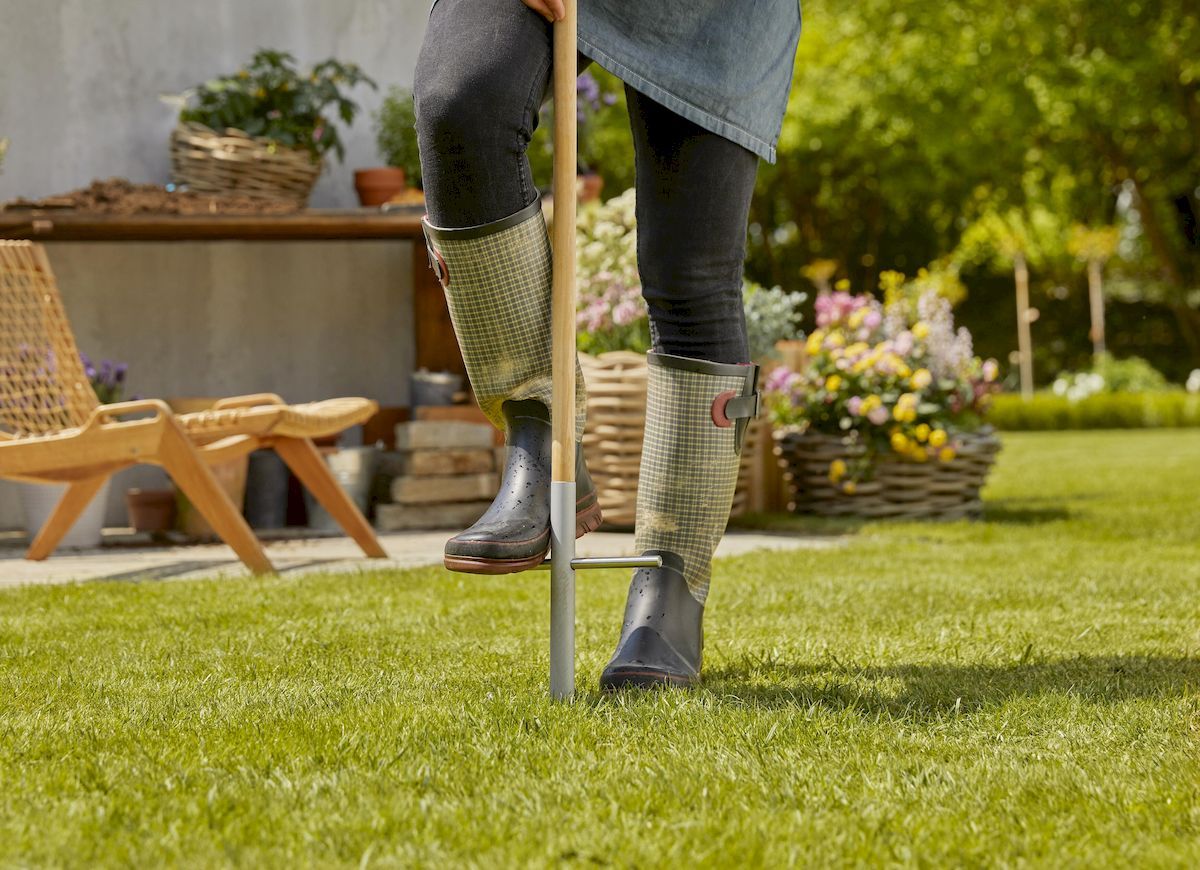 Gardena ClickUp! Steel voetsteun