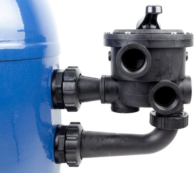 Kripsol Artik Classic side mount zandfilter 22,5m³ - aansluitingen