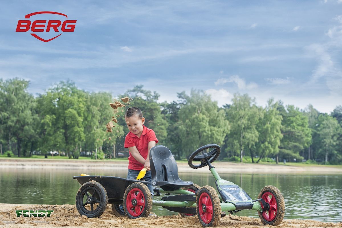 BERG Buddy Fendt skelter, spelen met de skelter