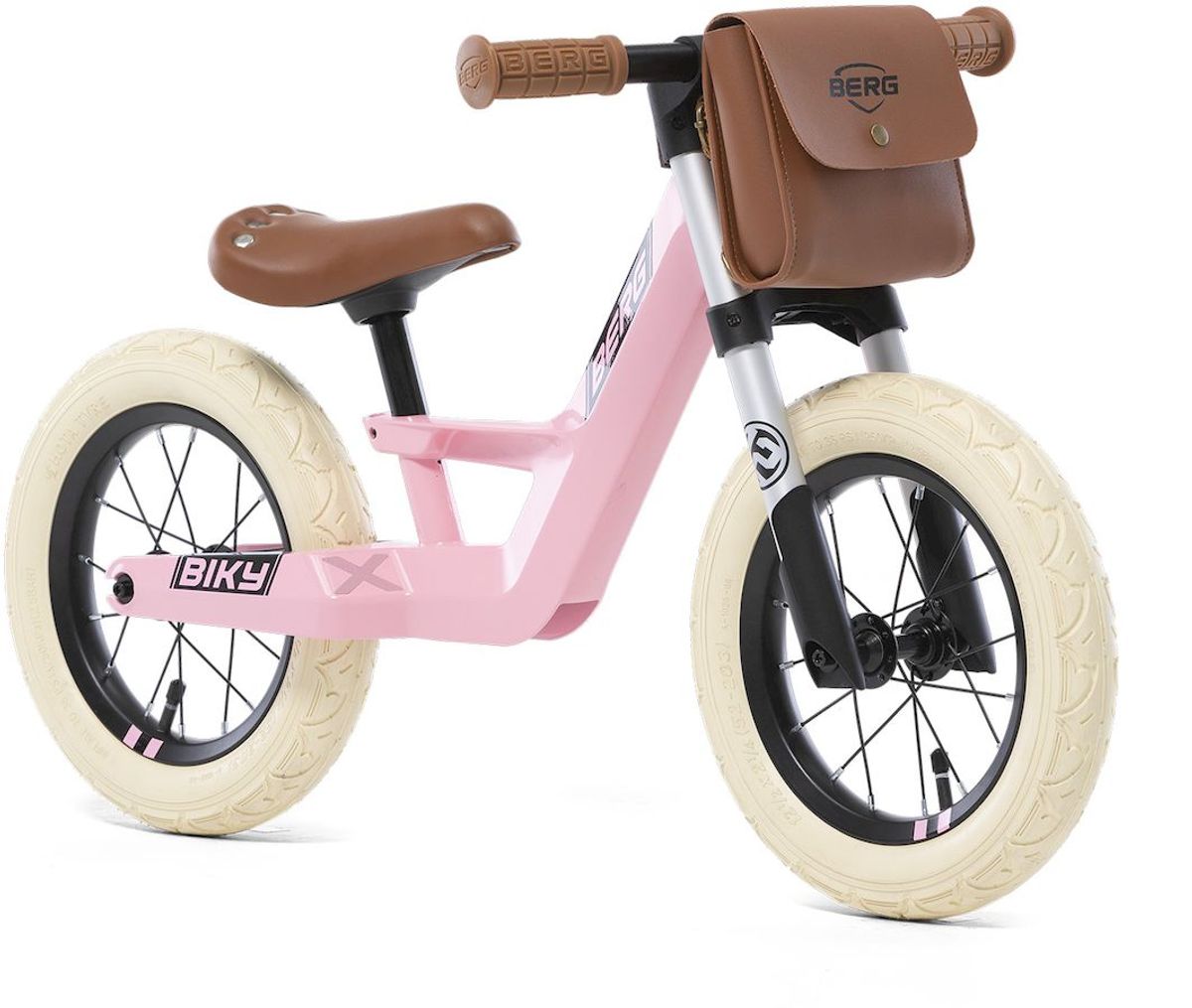 BERG Biky Retro loopfiets - Roze