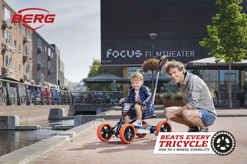 BERG Buzzy Nitro 2-in-1 skelter, ontdekken op de skelter