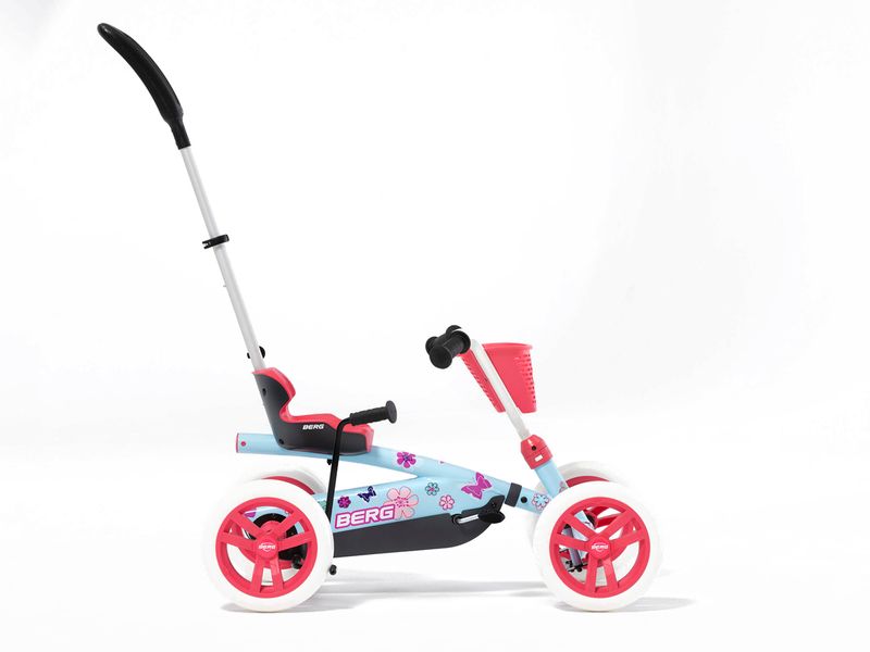 BERG Buzzy Bloom 2-in-1 skelter, zijaanzicht