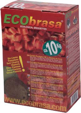 Ecobrasa kokosbriketten 10 kg