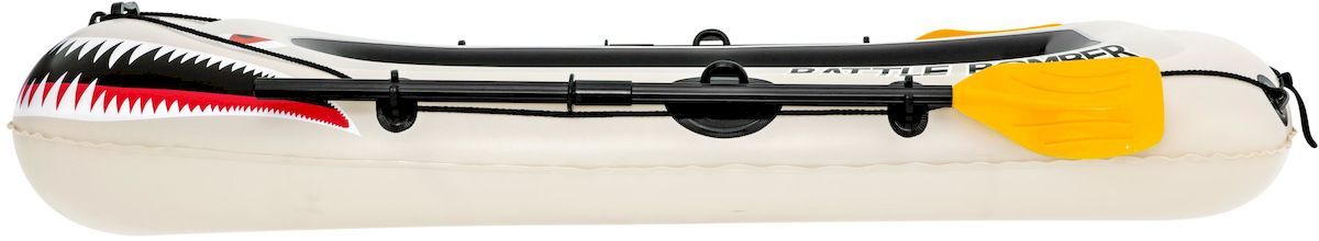 Bestway Battle Bomber opblaasbare boot set zijkant 