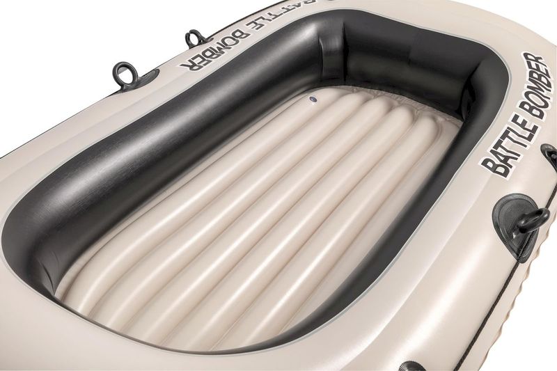 Bestway Battle Bomber opblaasbare boot set binnenkant