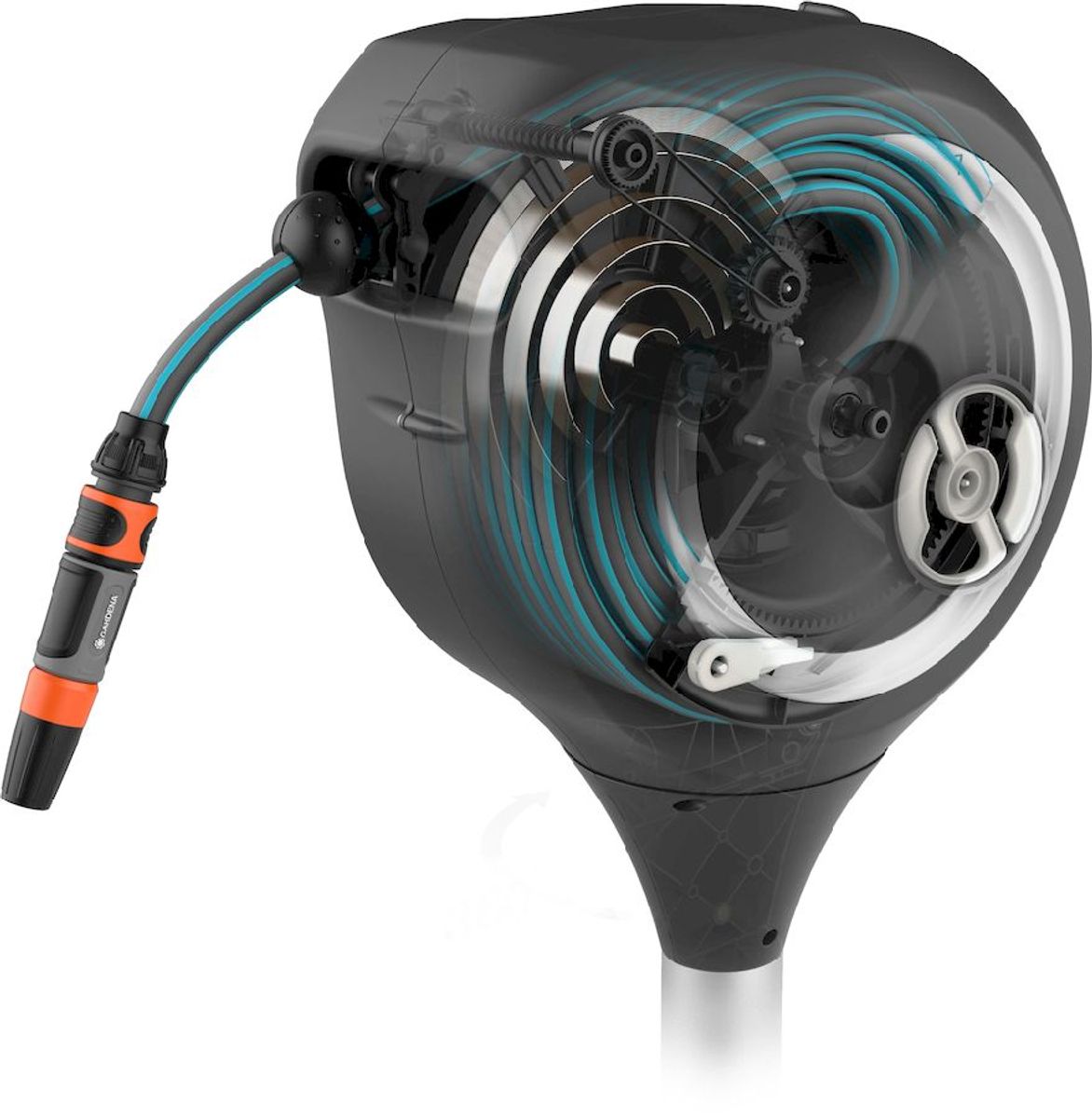 Gardena roll-up automatic tuinslangbox - 20 meter, zonder bescherming