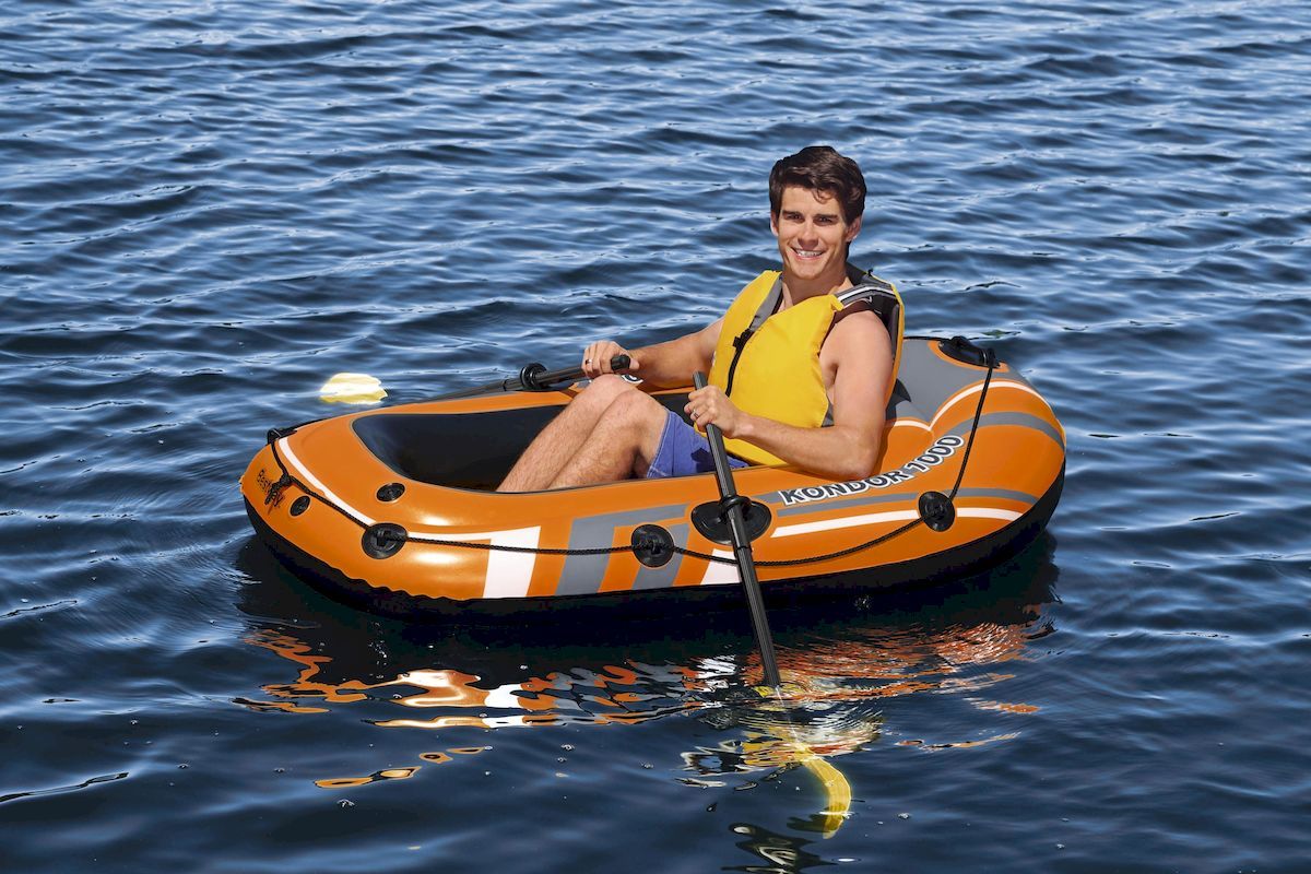 Bestway Kondor set opblaasboot - 1 persoon sfeerafbeelding