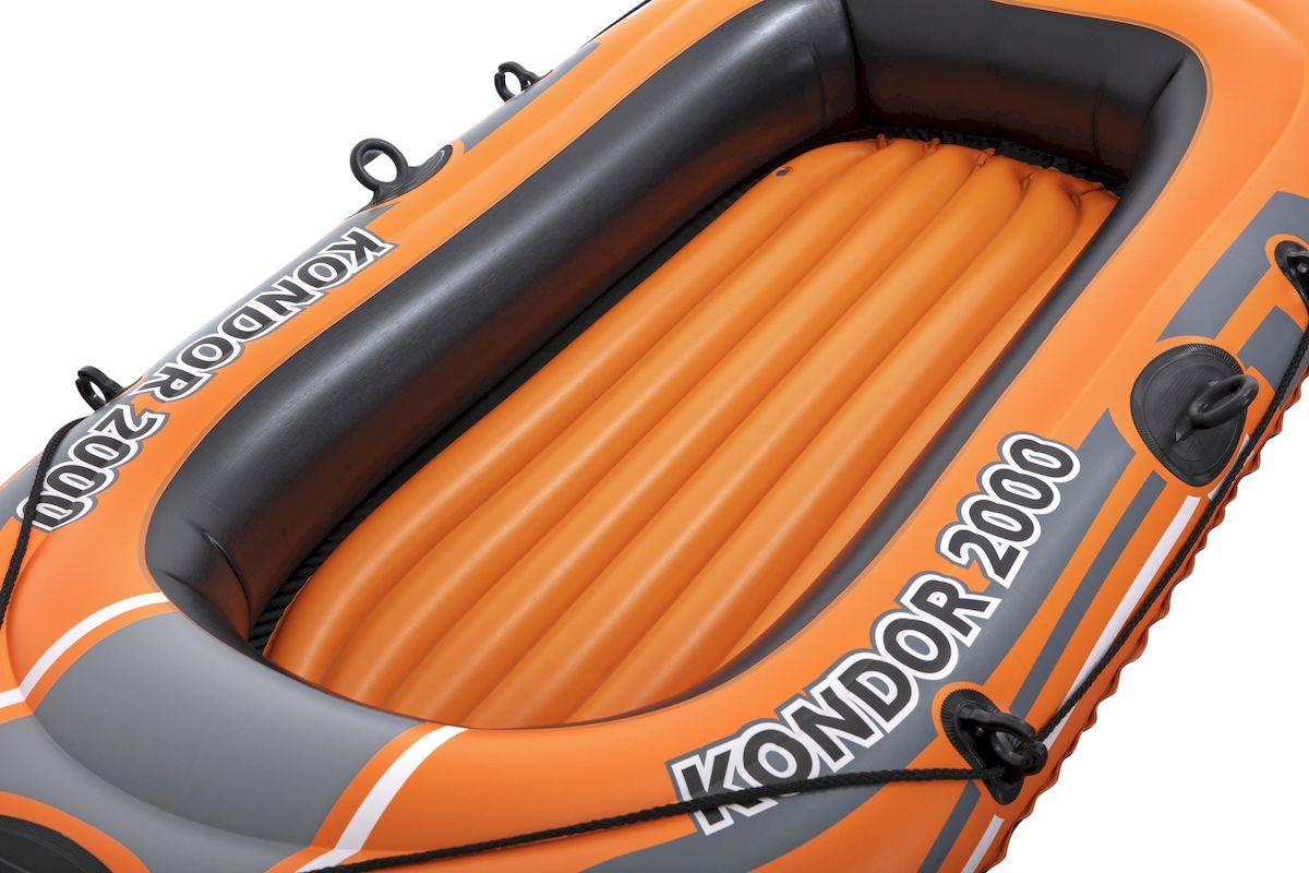 Bestway Kondor set opblaasboot - 2 personen binnenkant