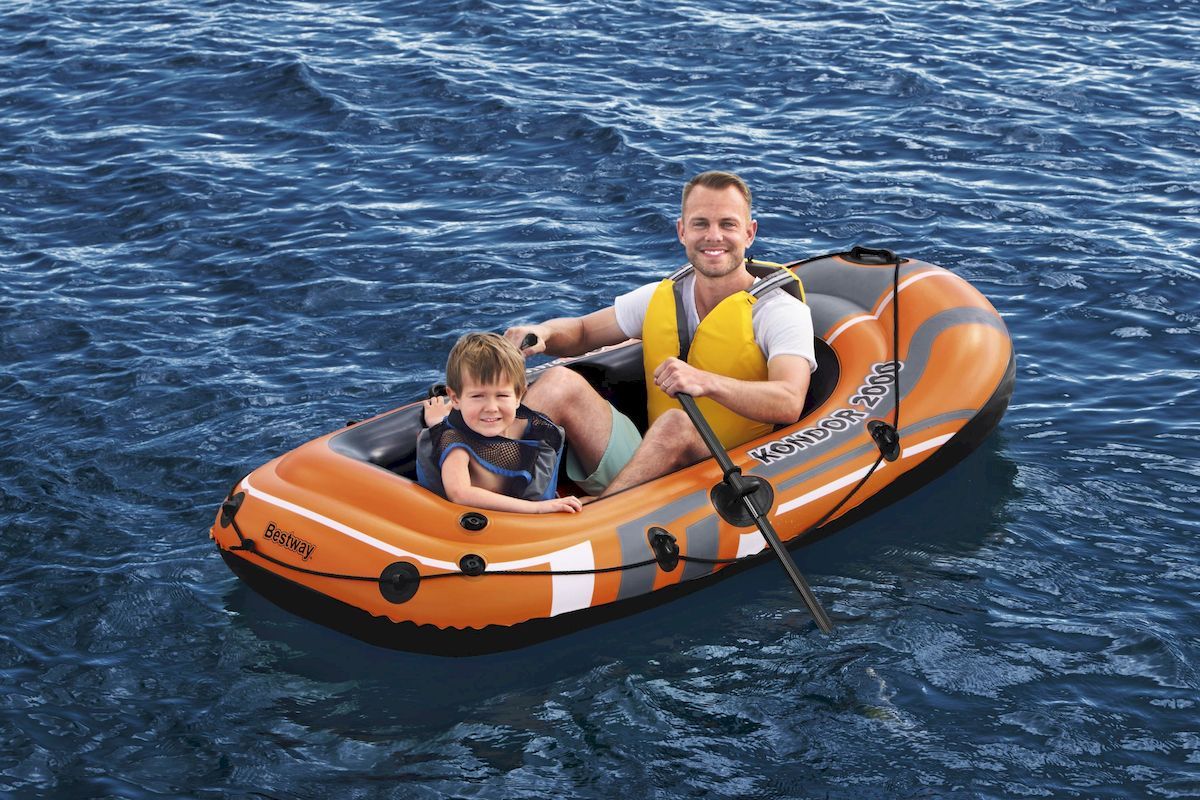 Bestway Kondor set opblaasboot - 2 personen sfeerafbeelding