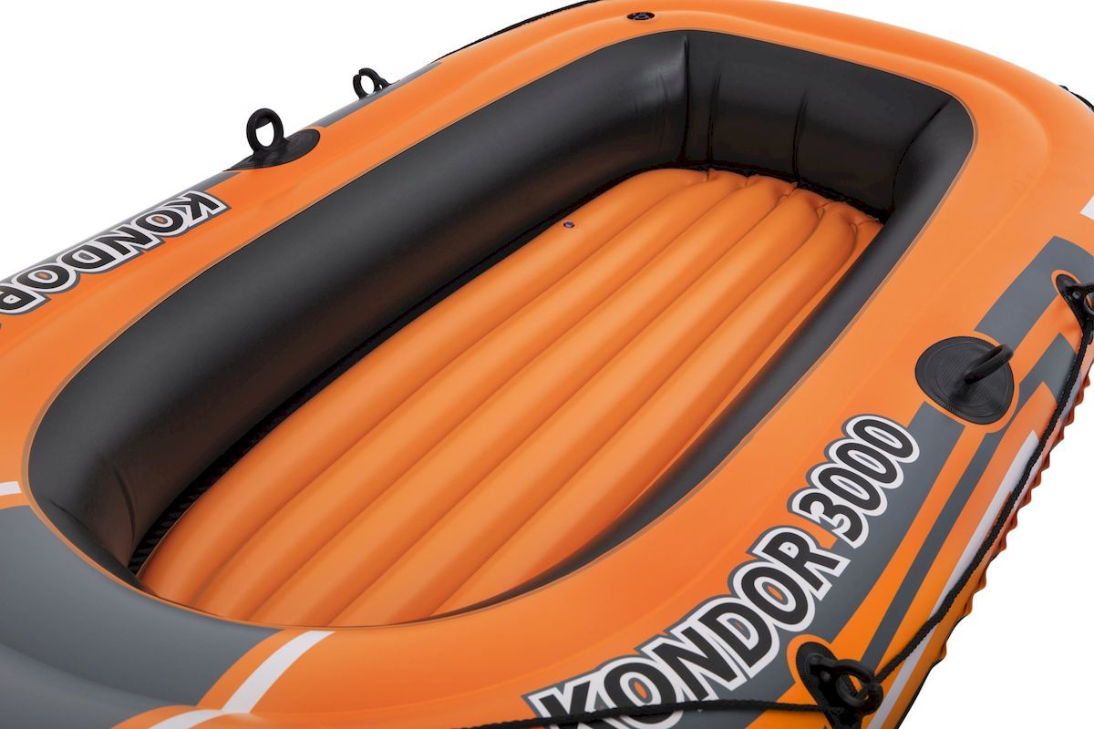 Bestway Kondor set opblaasboot - 3 personen binnenkant