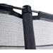 Exit Dynamic Groundlevel trampoline met net - Ø305 cm - zwart - paal veiligheidsnet