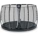 Exit Dynamic Groundlevel trampoline met net - Ø305 cm - zwart