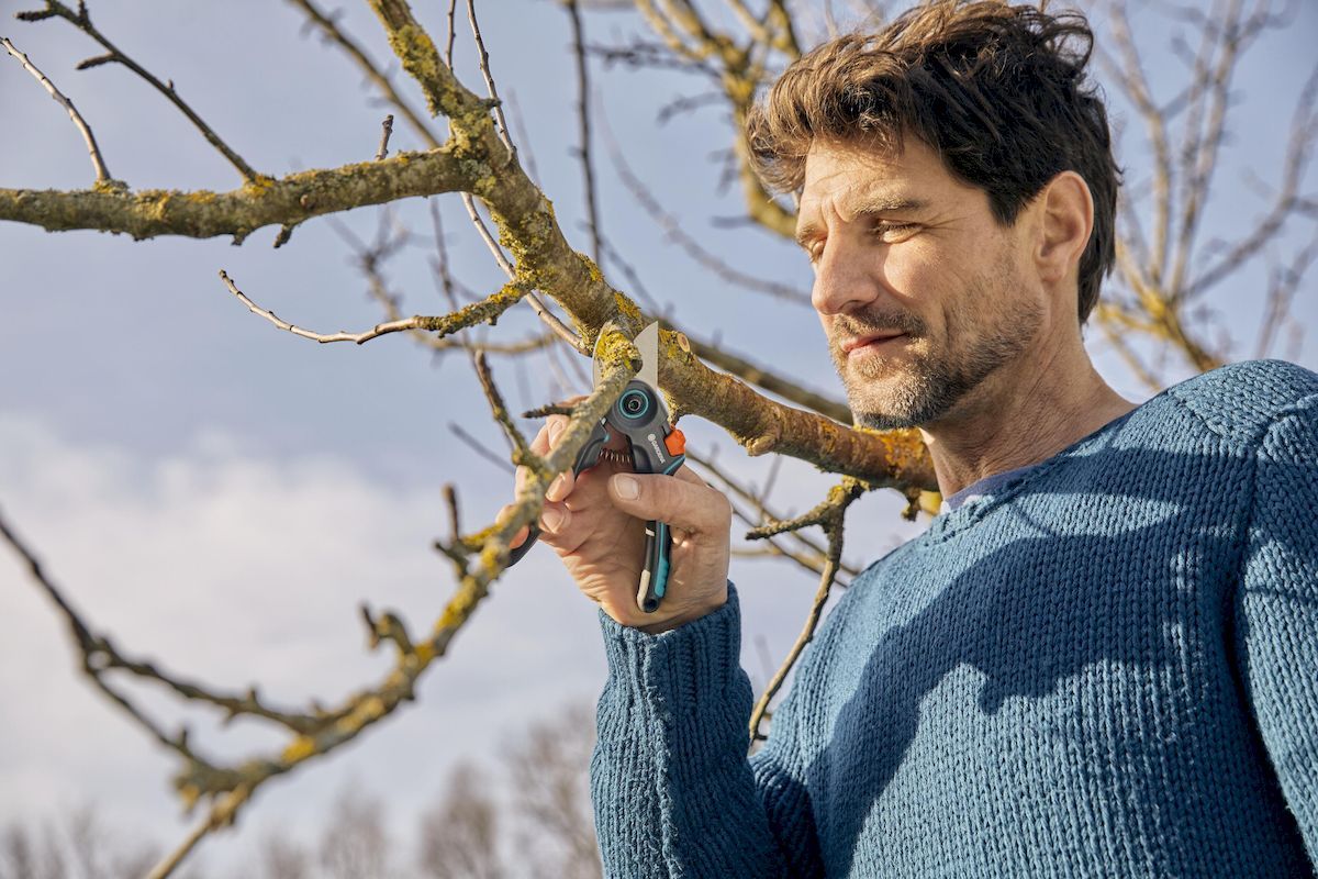 Gardena ExpertCut bypass snoeischaar, in gebruik