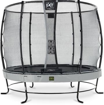 Exit Elegant Premium trampoline met net - Ø 253 cm - Grijs