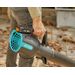 Gardena PowerJet 18V P4A accu bladblazer zonder accu, achterkant met accu