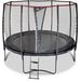 Exit PeakPro trampoline met net en ladder - Ø305 cm - Zwart