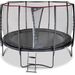 Exit PeakPro trampoline met net en ladder - Ø366 cm - Zwart