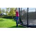 Exit PeakPro trampoline met net en ladder - Ø366 cm - Zwart - met ladder