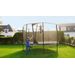 Exit PeakPro trampoline met net en ladder - Ø366 cm - Zwart - trampoline op poten in tuin