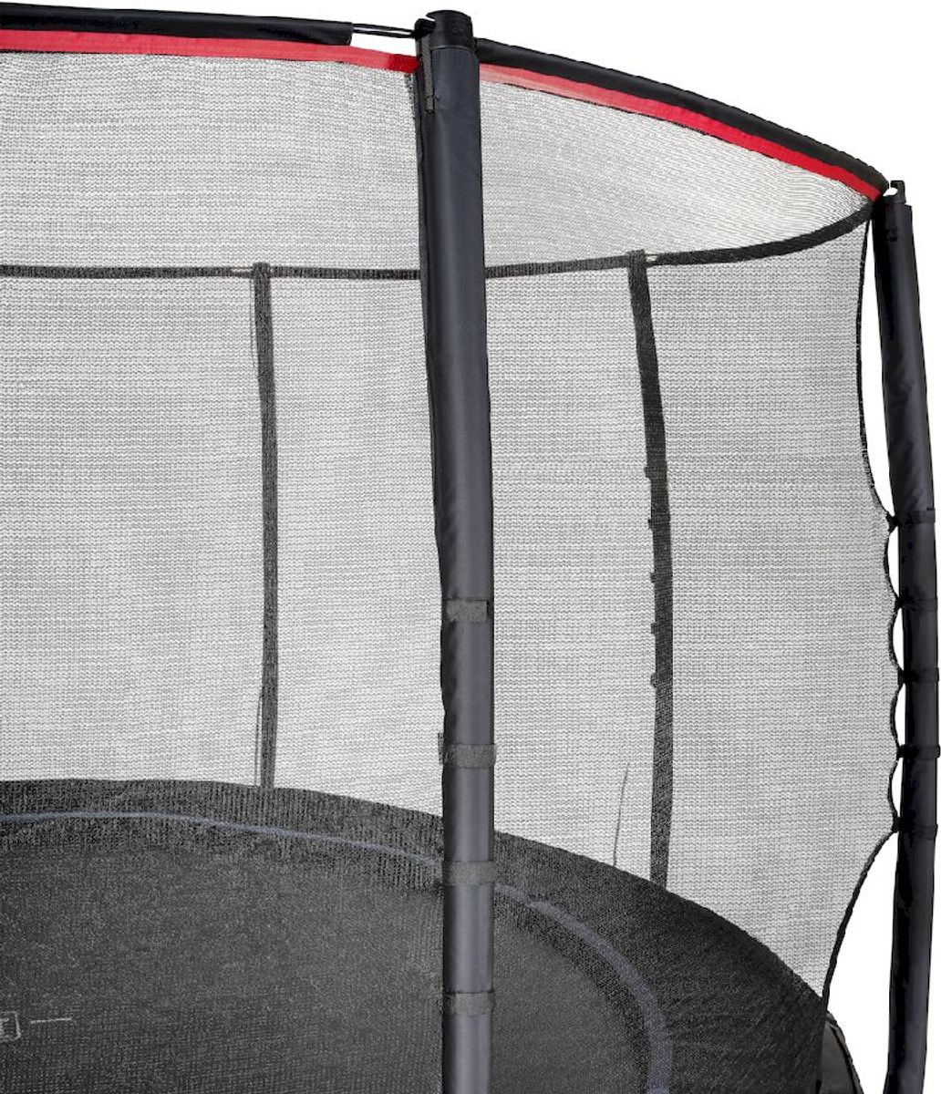 Exit PeakPro trampoline met net en ladder - Ø427 cm - Zwart - veiligheidsnet