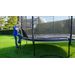 Exit PeakPro trampoline met net en ladder - Ø427 cm - Zwart - trampoline met ladder