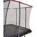 Exit PeakPro trampoline met net en ladder - 427 x 244 cm - Zwart - met veiligheidsnet