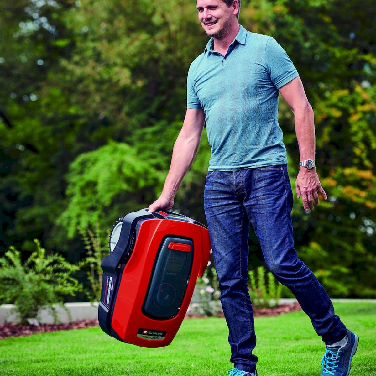 Einhell Freelexo+ Solo robotmaaier dragen