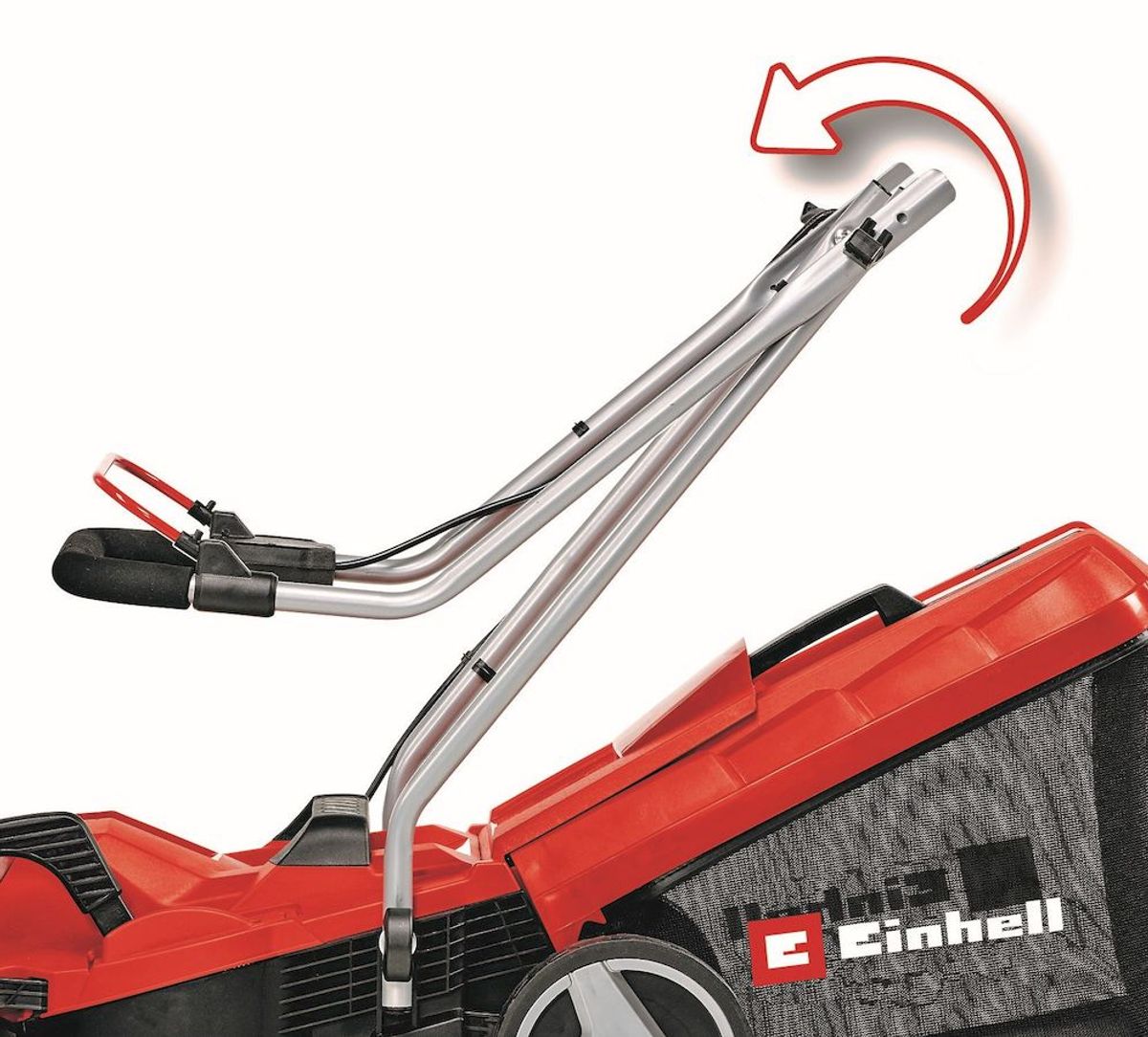 Einhell GE-CM 18/30 Li Kit accu grasmaaier makkelijk op te bergen