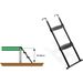 EXIT trampoline ladder voor framehoogte van 65 - 80 cm, afmetingen