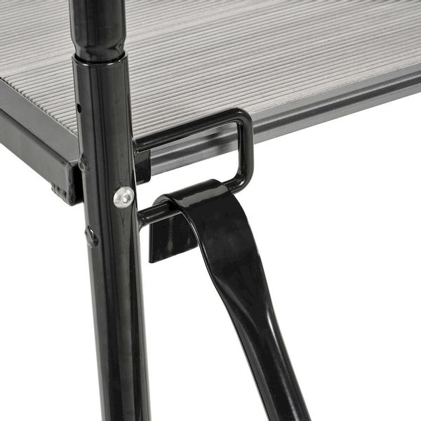 EXIT trampoline platform zonder ladder, bevestiging ladder