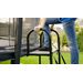 EXIT trampoline platform met ladder voor framehoogte van 65 - 80 cm, beugels voor extra houvast