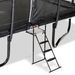 EXIT trampoline platform met ladder voor framehoogte van 95 - 110 cm, bevestigd op de trampoline