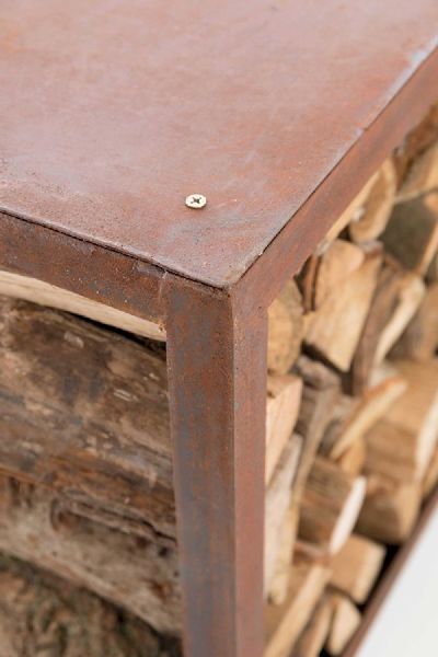 Redfire Hodr houtopslag zijaanzicht 