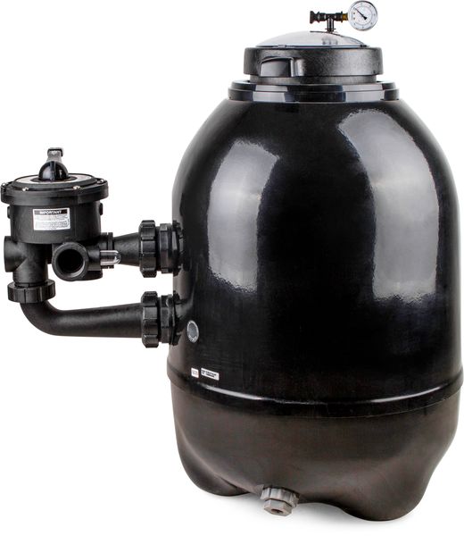 AQS Polyester side mount zandfilter 22m³