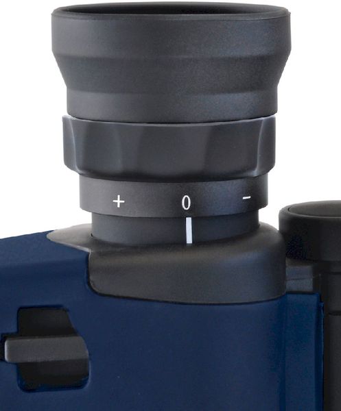 Bresser Topas 7x50 verrekijker - dioptrie instelling