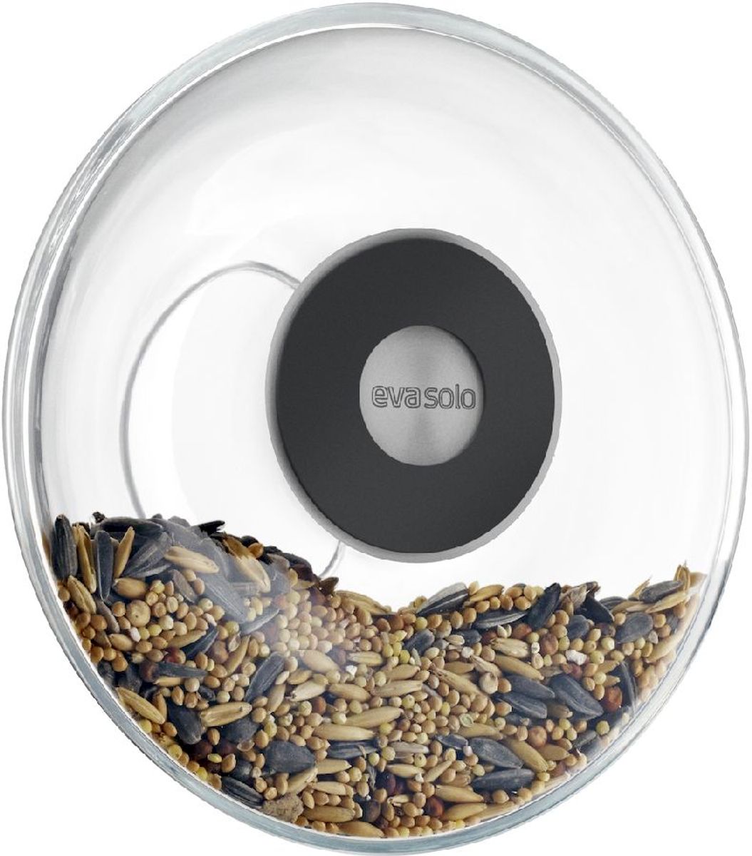 Eva Solo vogel voederbol voor groot raam Ø 20 cm, gevuld met vogelvoer