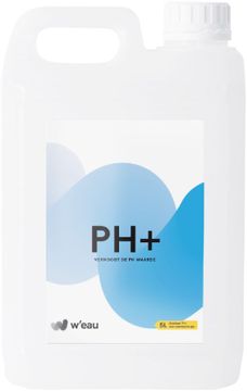 W'eau vloeibare pH plus - 5 liter